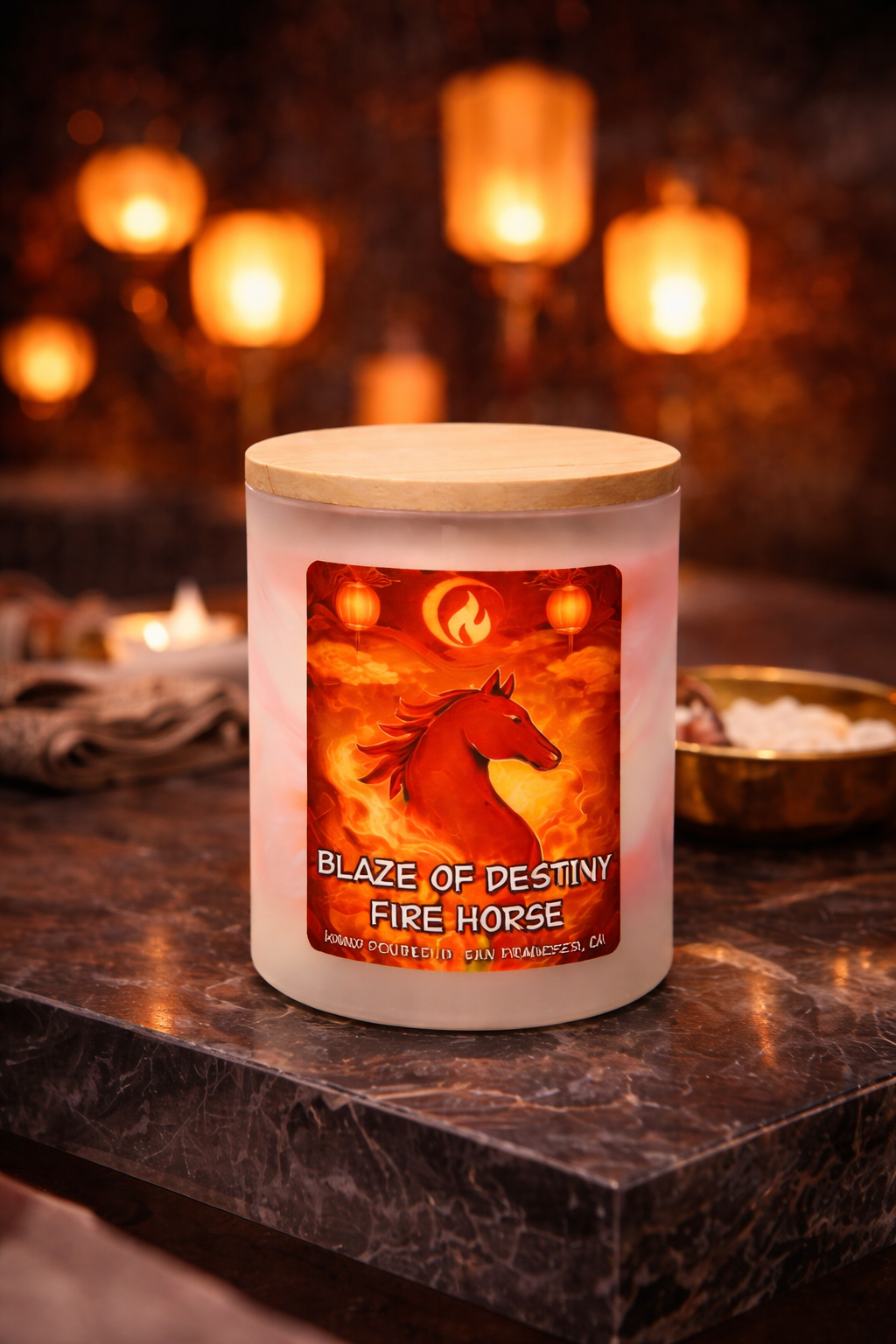 Fire – Blaze of Destiny | A Year Renewed | 11 oz Coconut Soy Candle