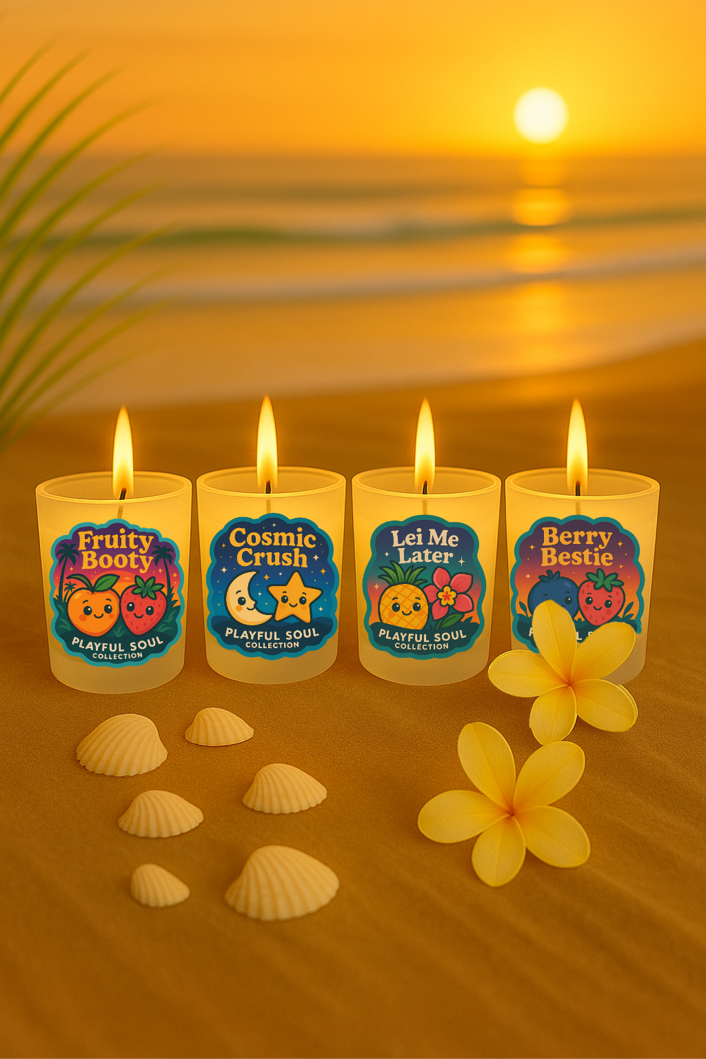 Everything Must Go 4 Candle Bundle | Coconut Soy Scented Candle Set | Limited Collection
