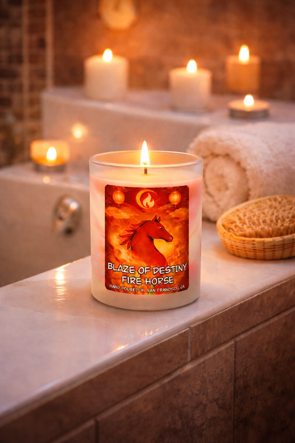 Fire – Blaze of Destiny | A Year Renewed | 11 oz Coconut Soy Candle