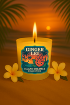 Ginger Lei Candle