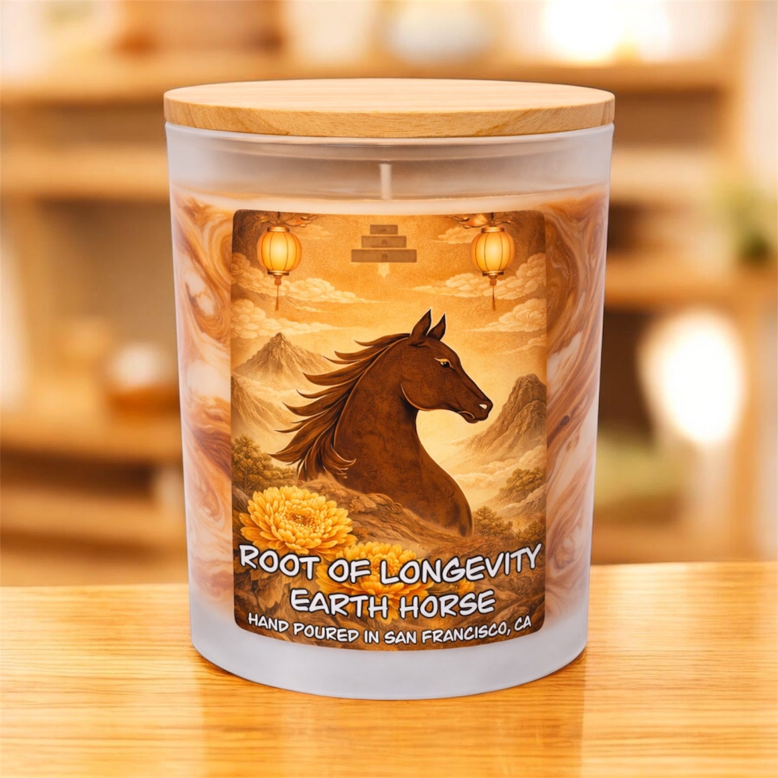 Earth – Root of Longevity | A Year Renewed | 11 oz Coconut Soy Candle