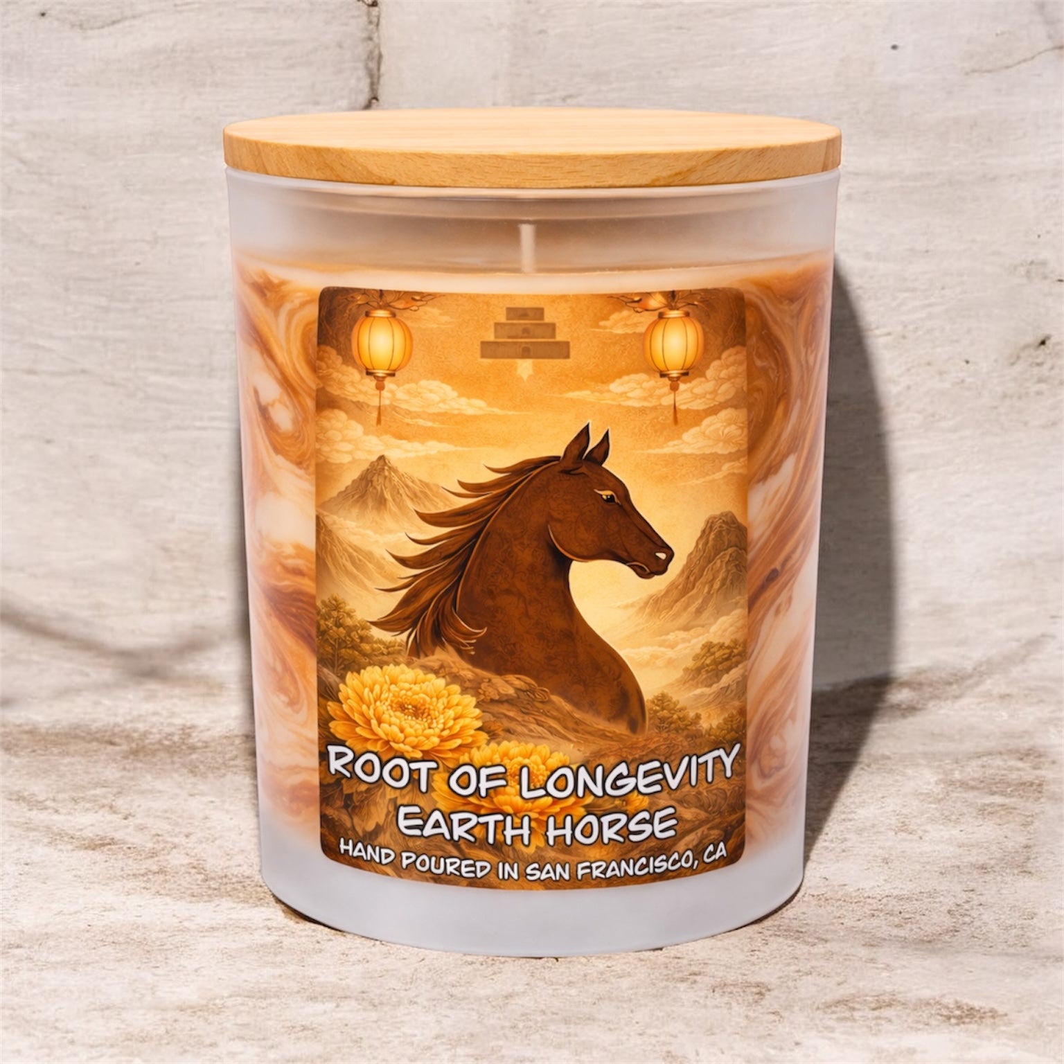 Earth – Root of Longevity | A Year Renewed | 11 oz Coconut Soy Candle