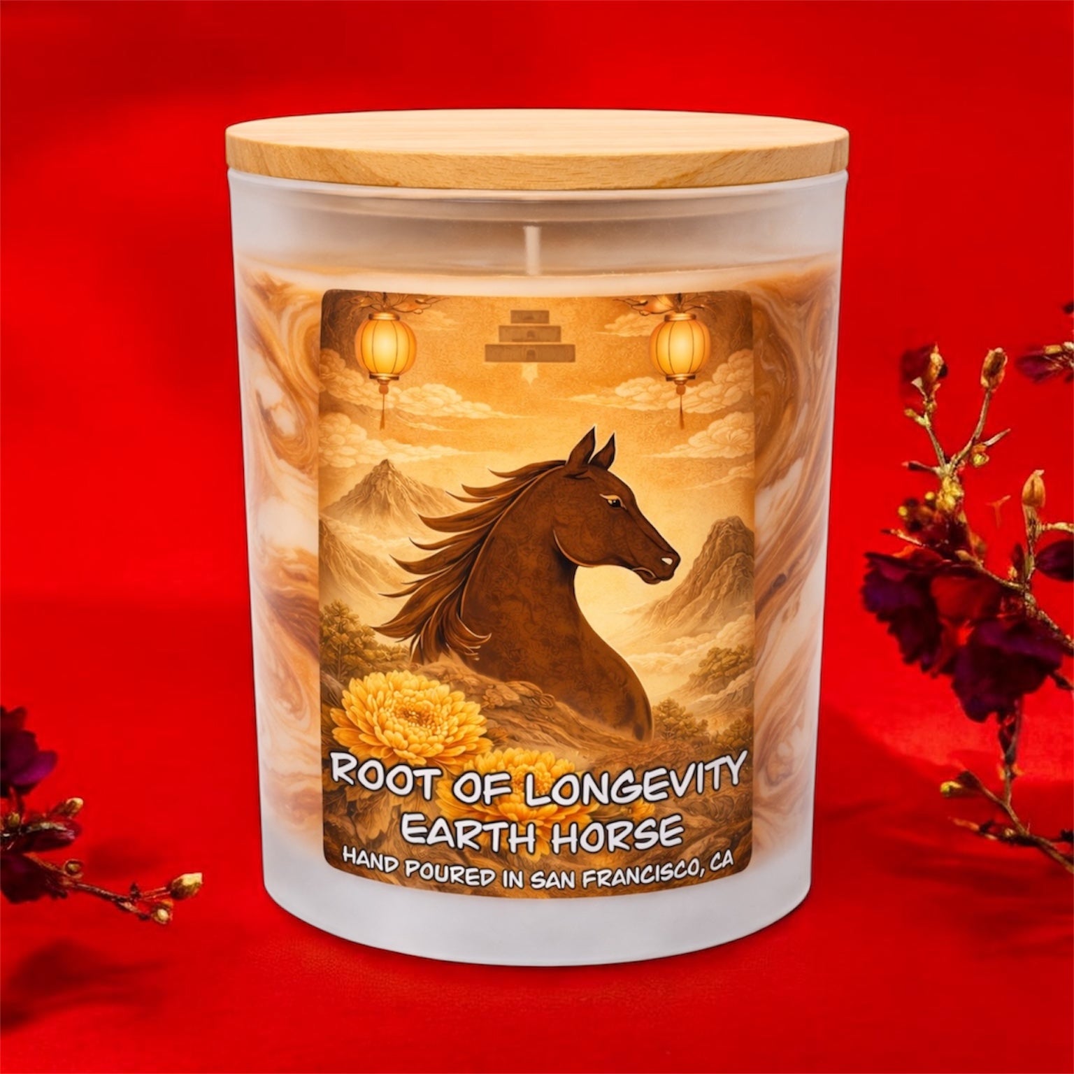 Earth – Root of Longevity | A Year Renewed | 11 oz Coconut Soy Candle